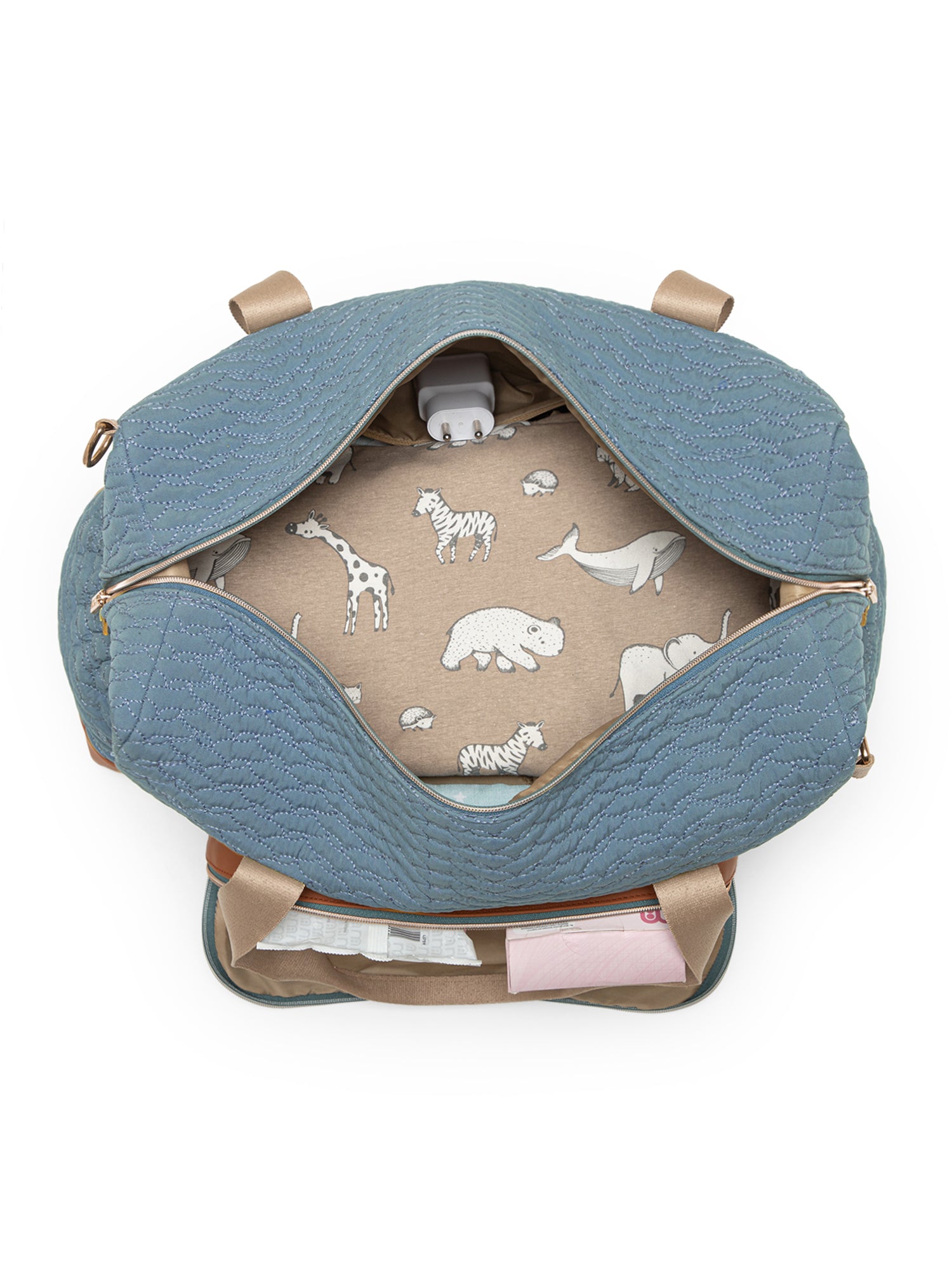Olivia Hospital Bag - Teal Green