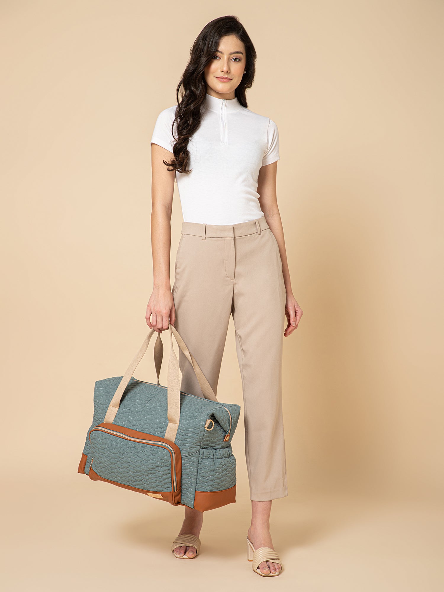 Olivia Hospital Bag - Teal Green