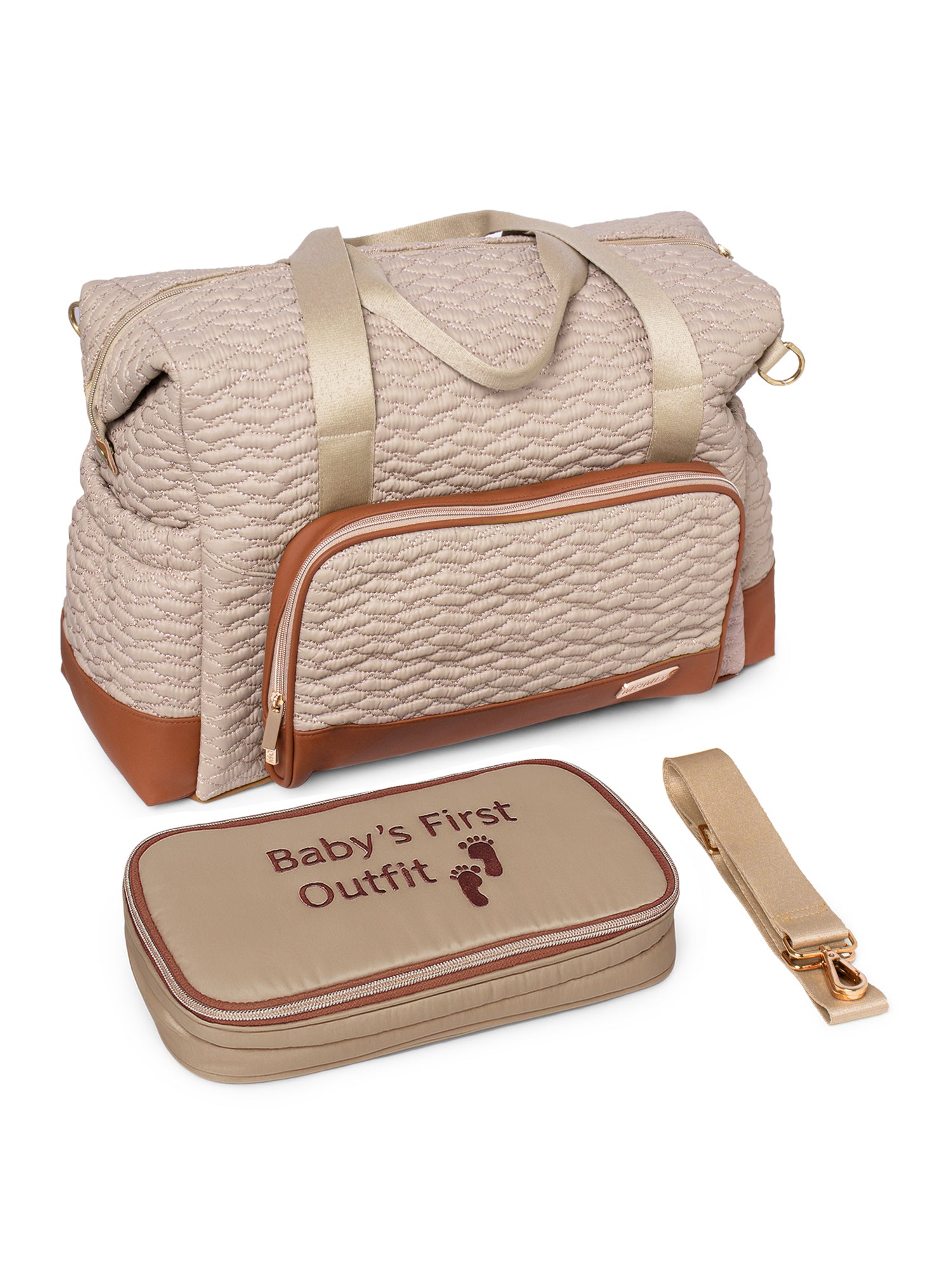Olivia Hospital Bag - Ecru