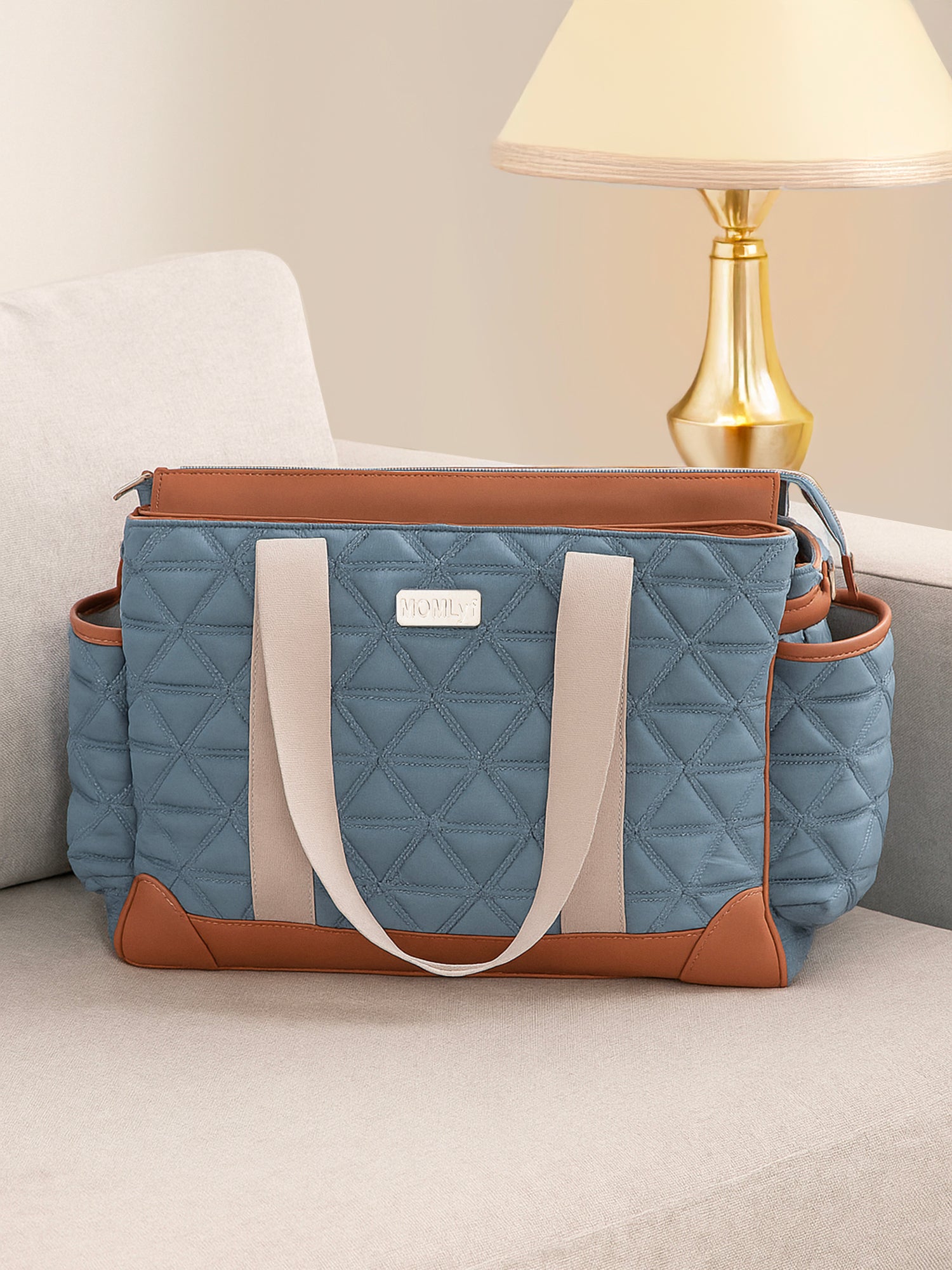 Kynah Diaper Bag - Teal Green