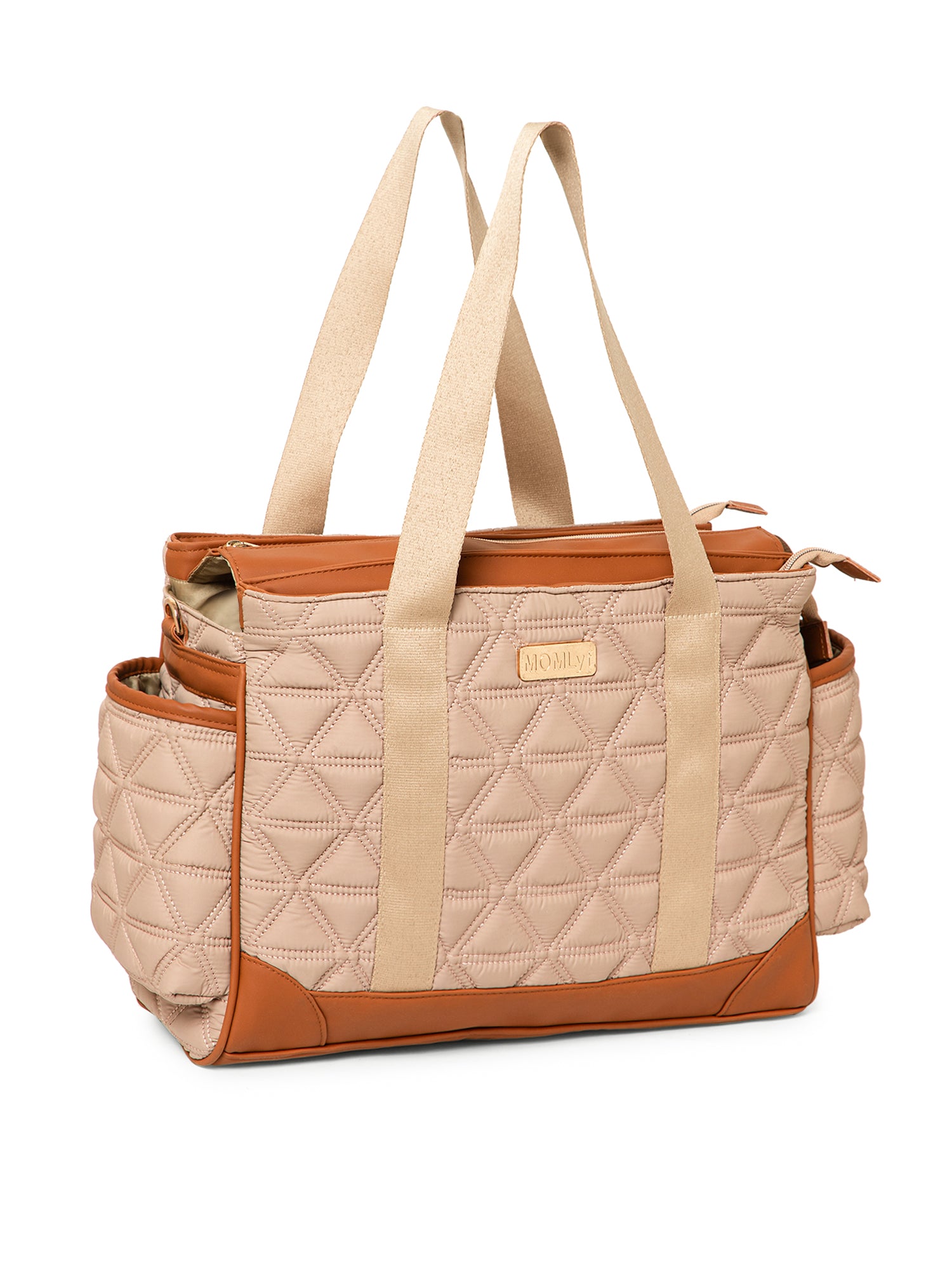 Kynah Diaper Bag - Warm Beige