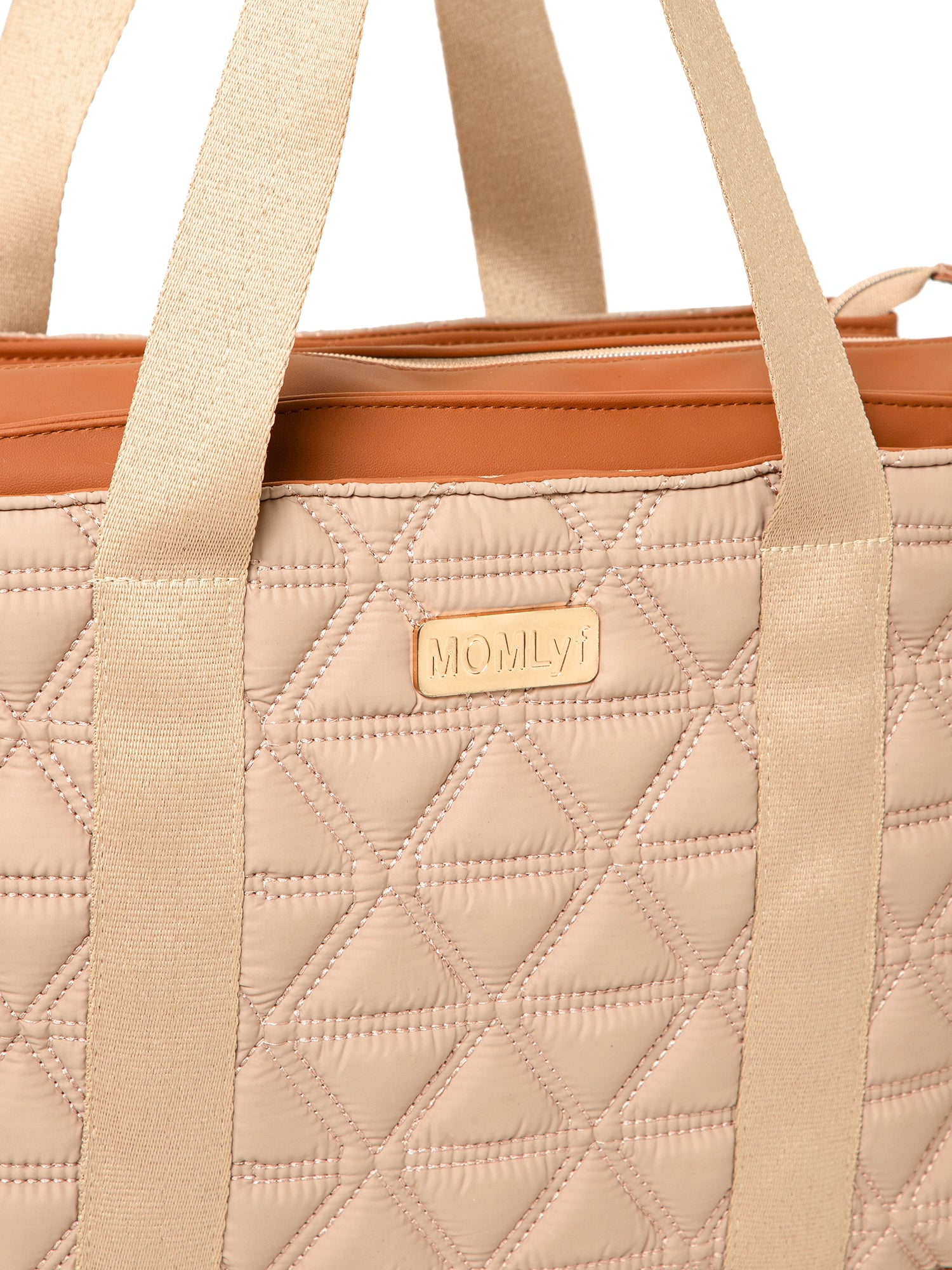 Kynah Diaper Bag - Warm Beige