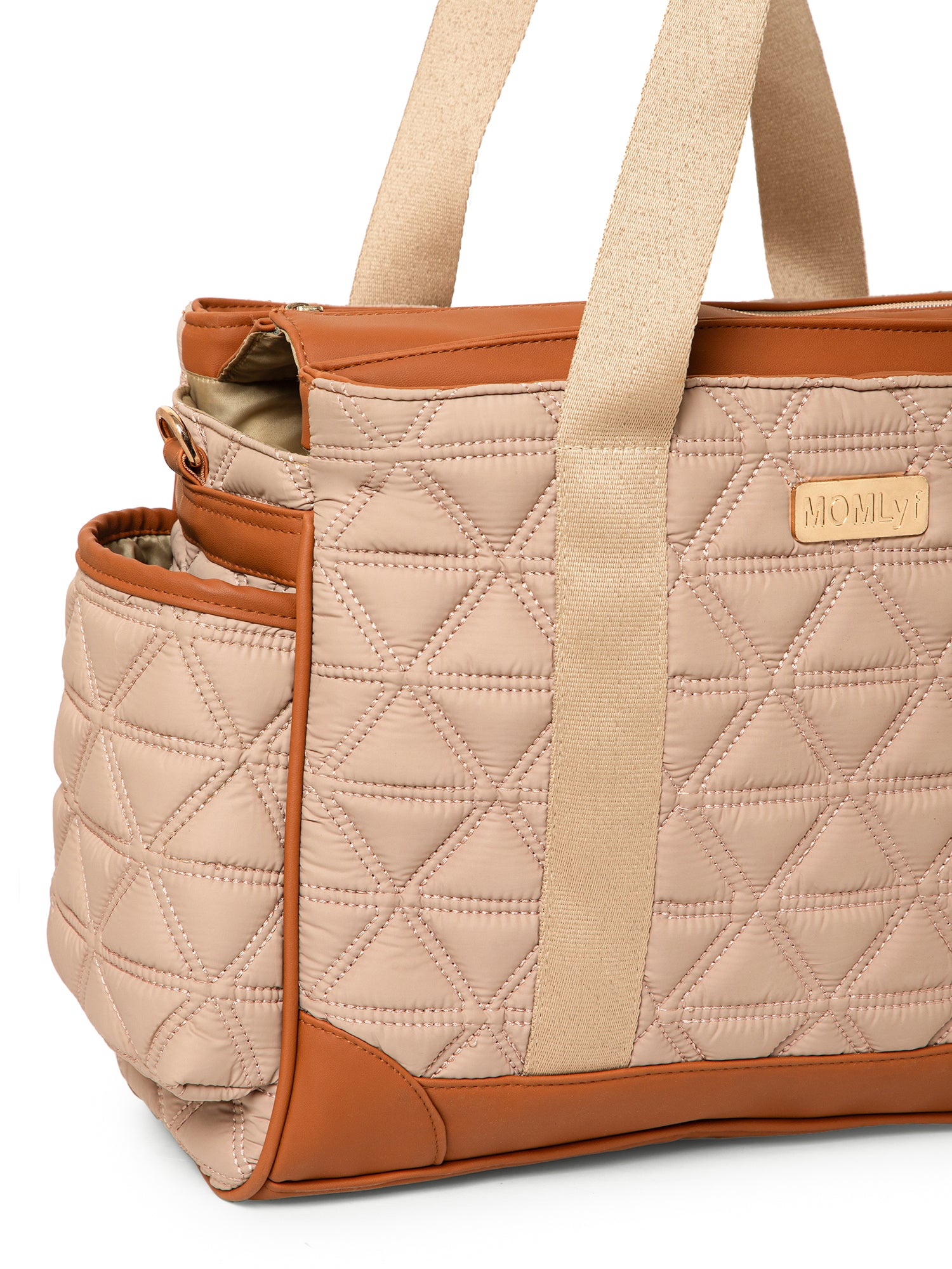 Kynah Diaper Bag - Warm Beige