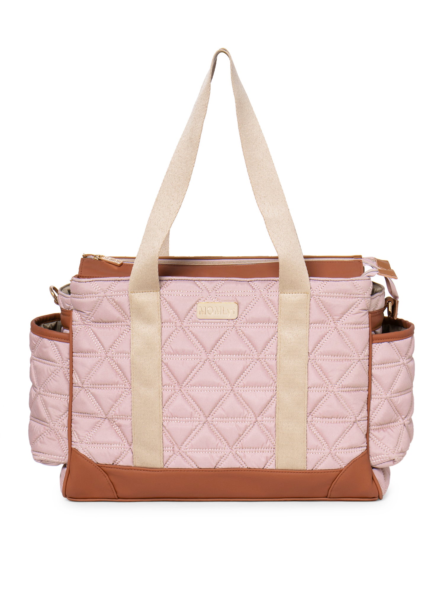 Kynah Diaper Bag - Dusty Pink
