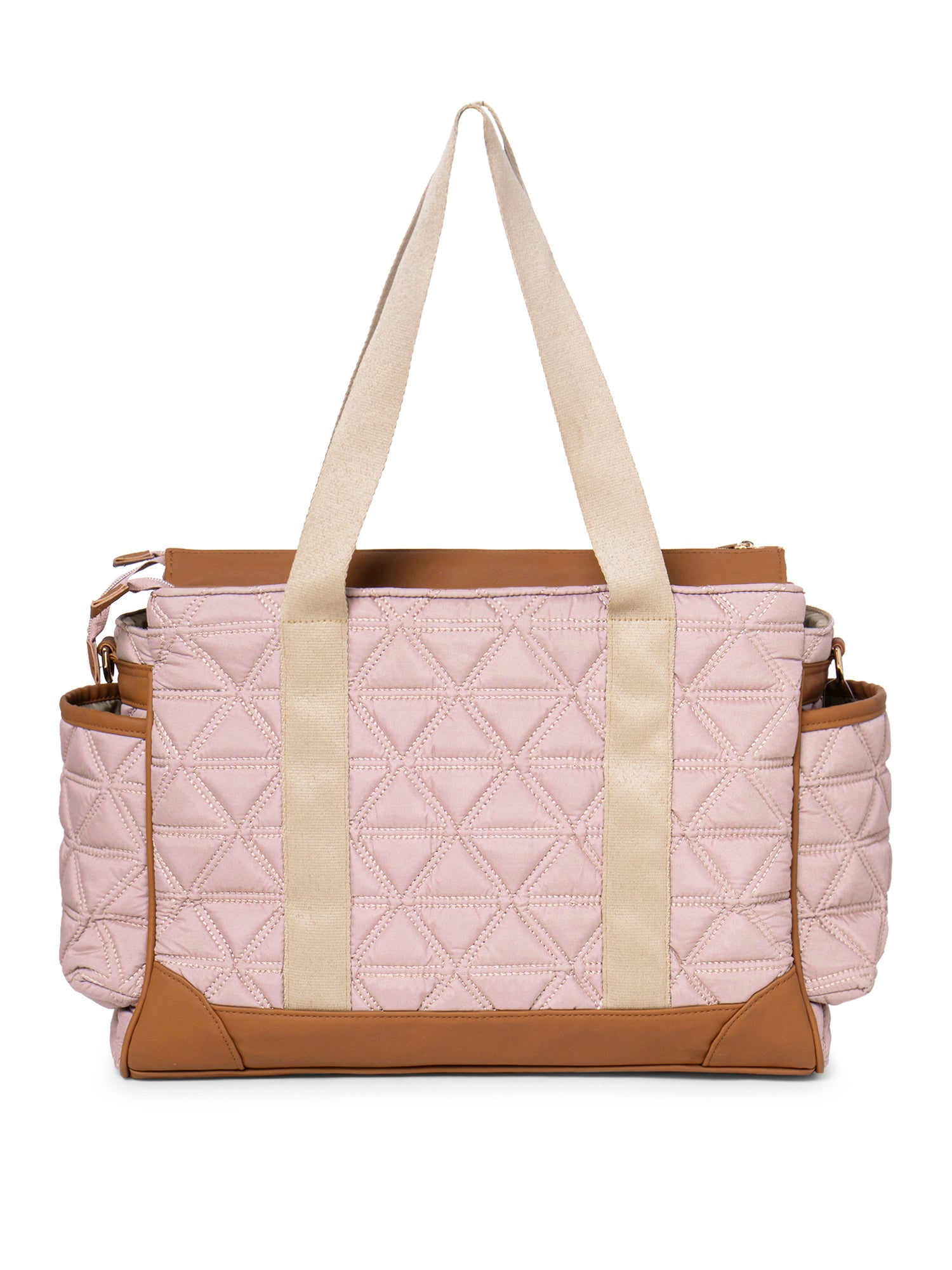 Kynah Diaper Bag - Dusty Pink