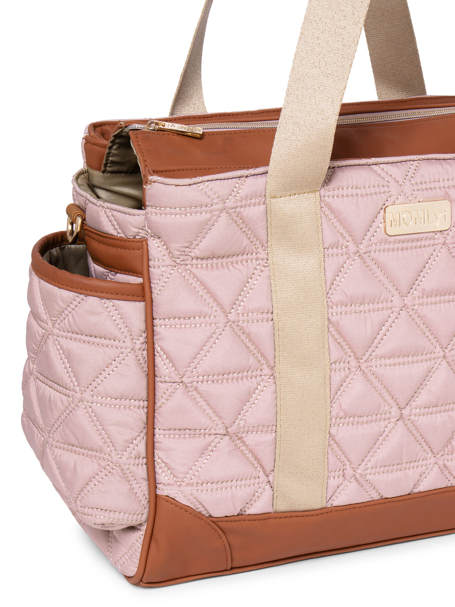 Kynah Diaper Bag - Dusty Pink