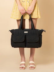 Cavya Diaper Bag - Black