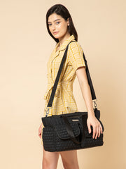 Cavya Diaper Bag - Black