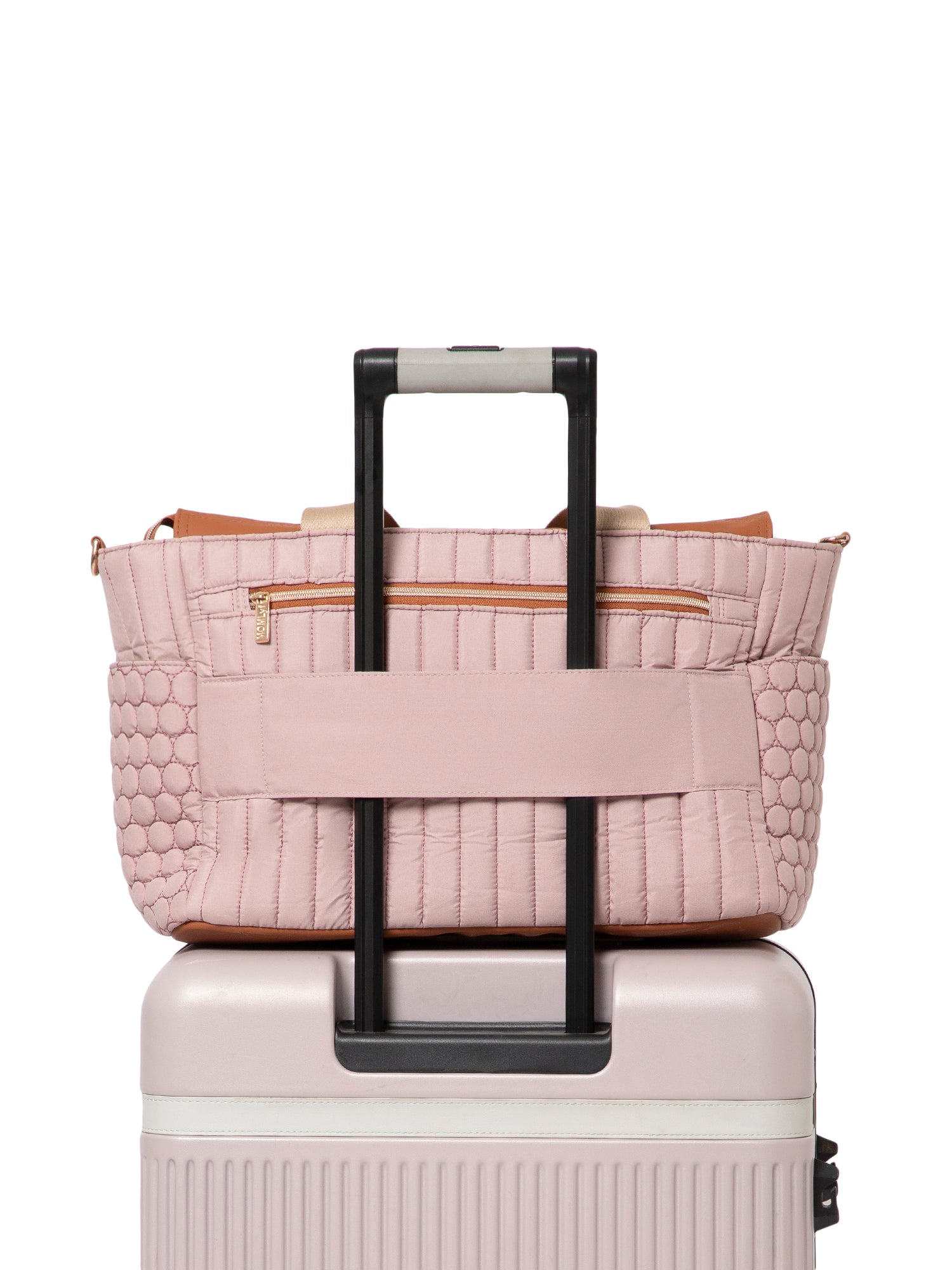 Cavya Diaper Bag - Dusty Pink
