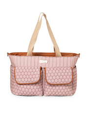 Cavya Diaper Bag - Dusty Pink