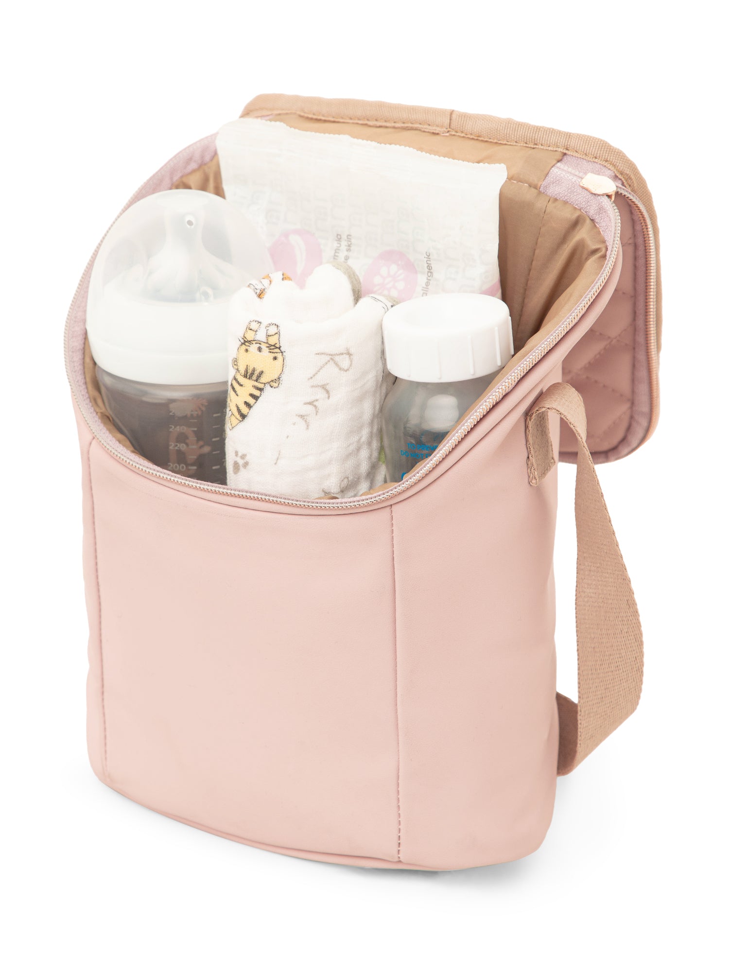 Cubbii Grab and Go Bag - Powder Blush Pink