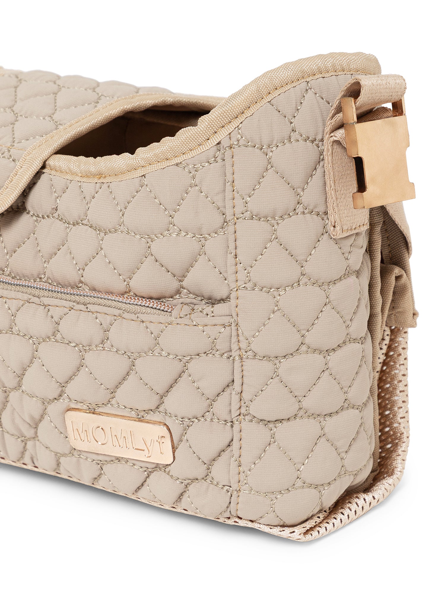 Truva Stroller Caddy - Taupe Beige