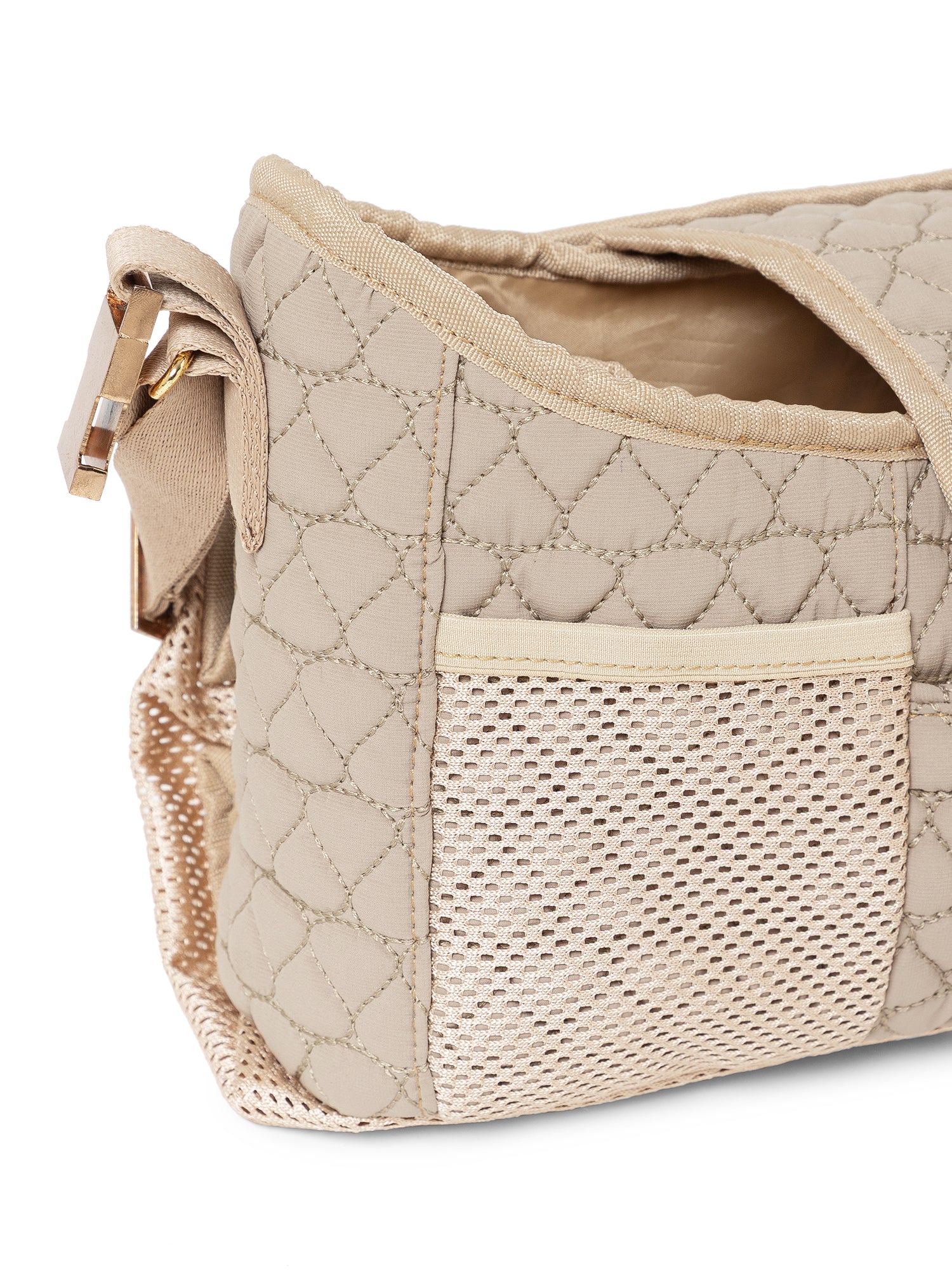 Truva Stroller Caddy - Taupe Beige