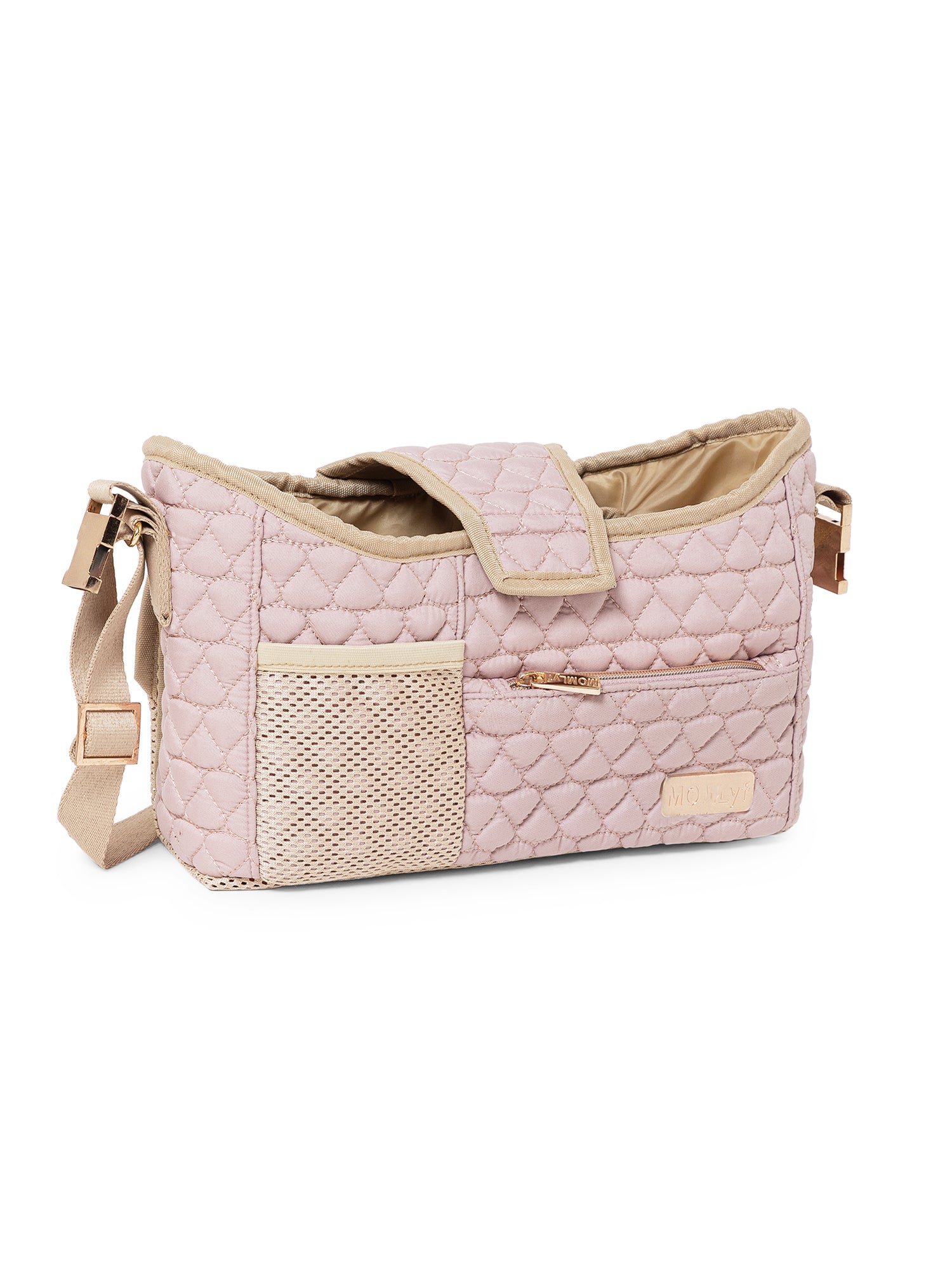 Truva Stroller Caddy - Blush Pink