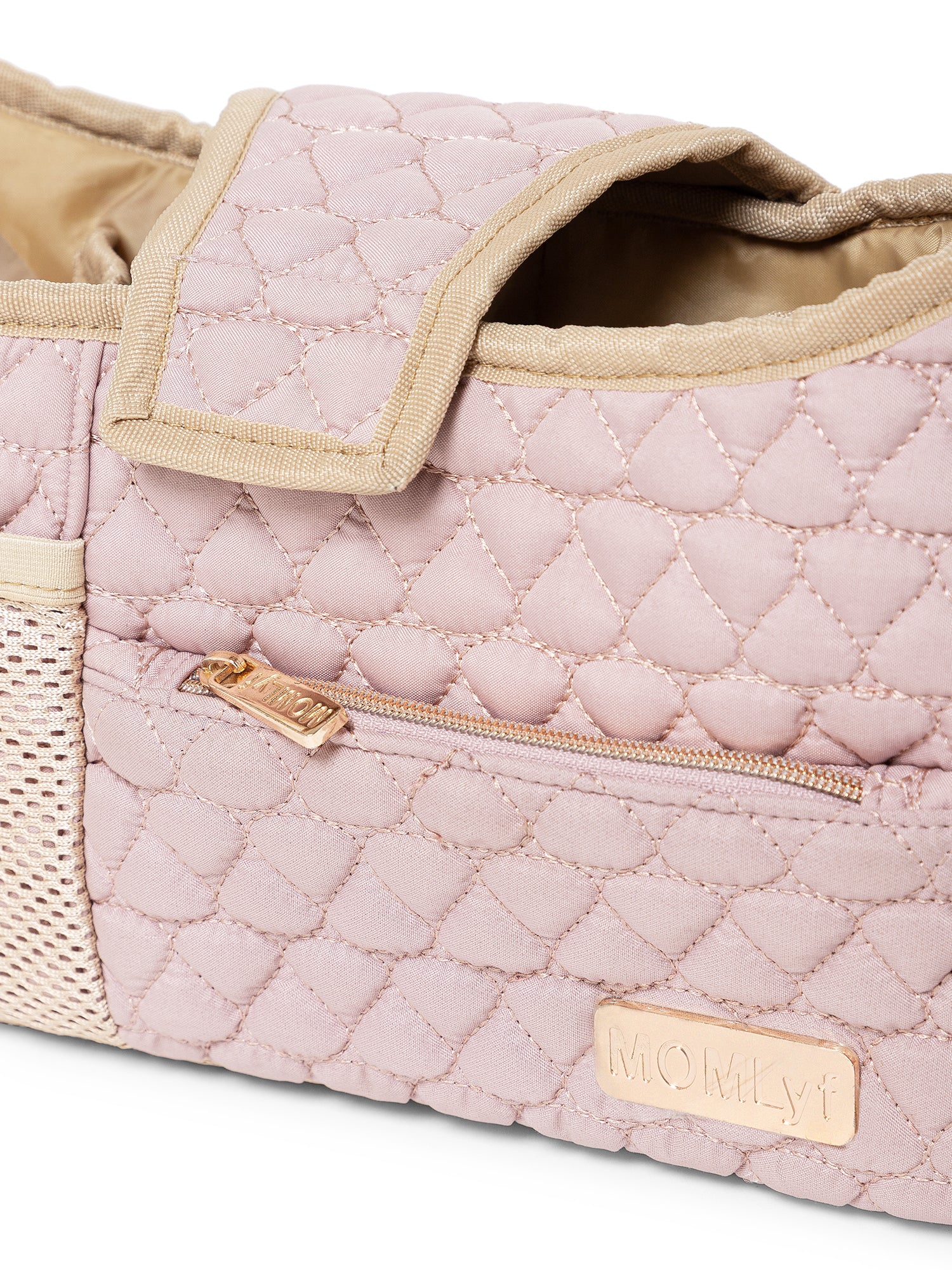Truva Stroller Caddy - Blush Pink