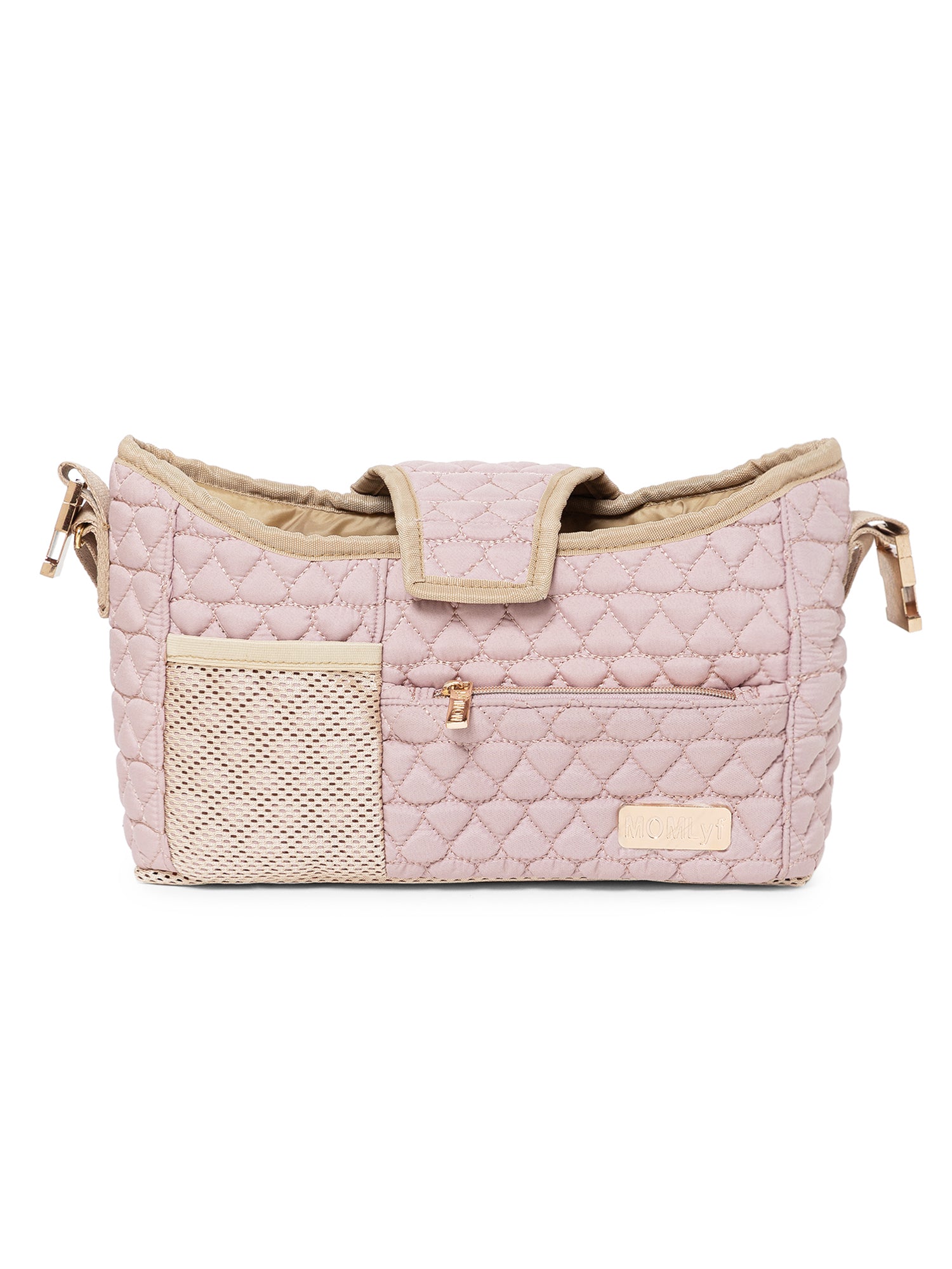 Truva Stroller Caddy - Blush Pink