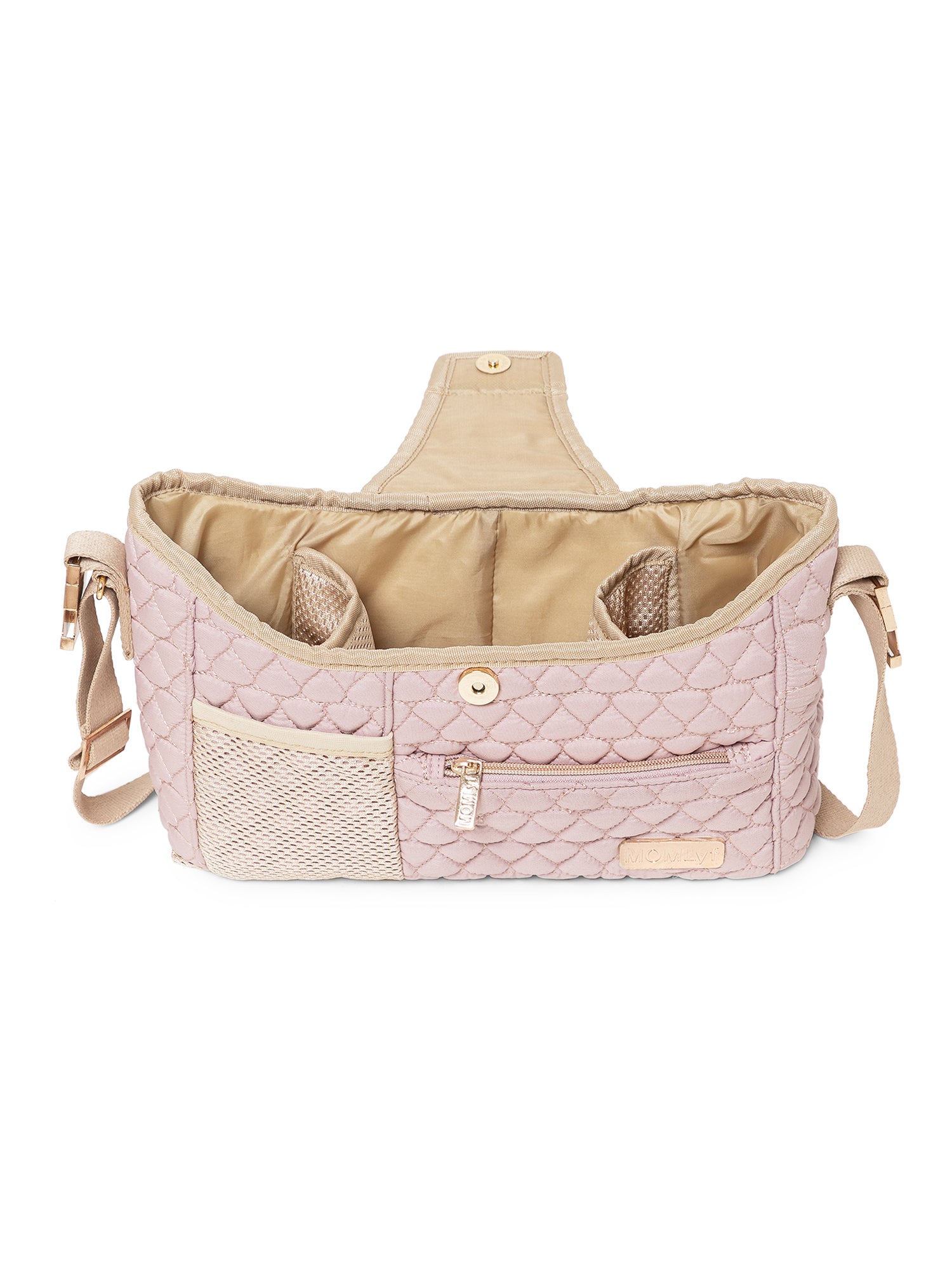 Truva Stroller Caddy - Blush Pink
