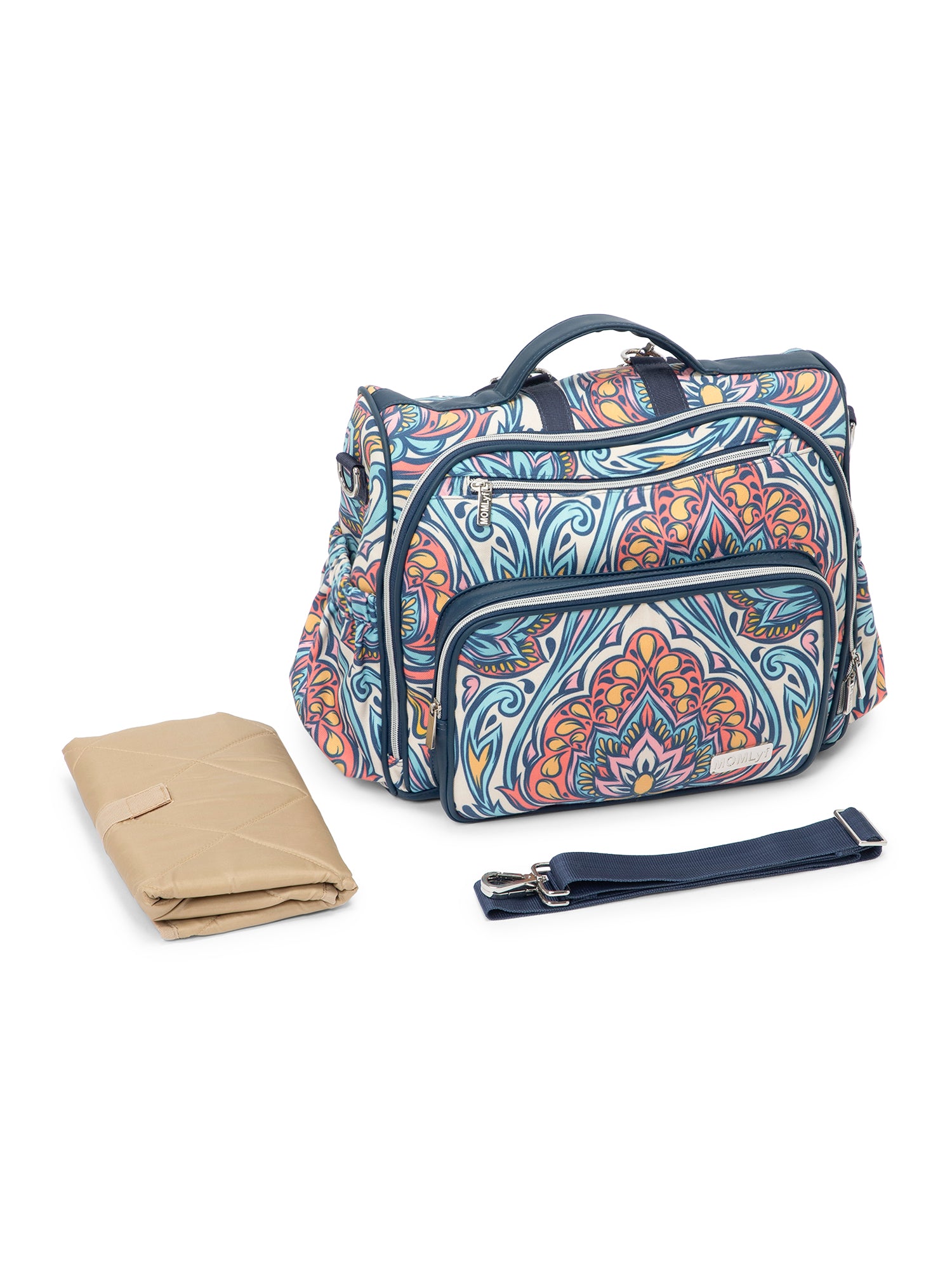 Zyra Diaper Bag - Blue