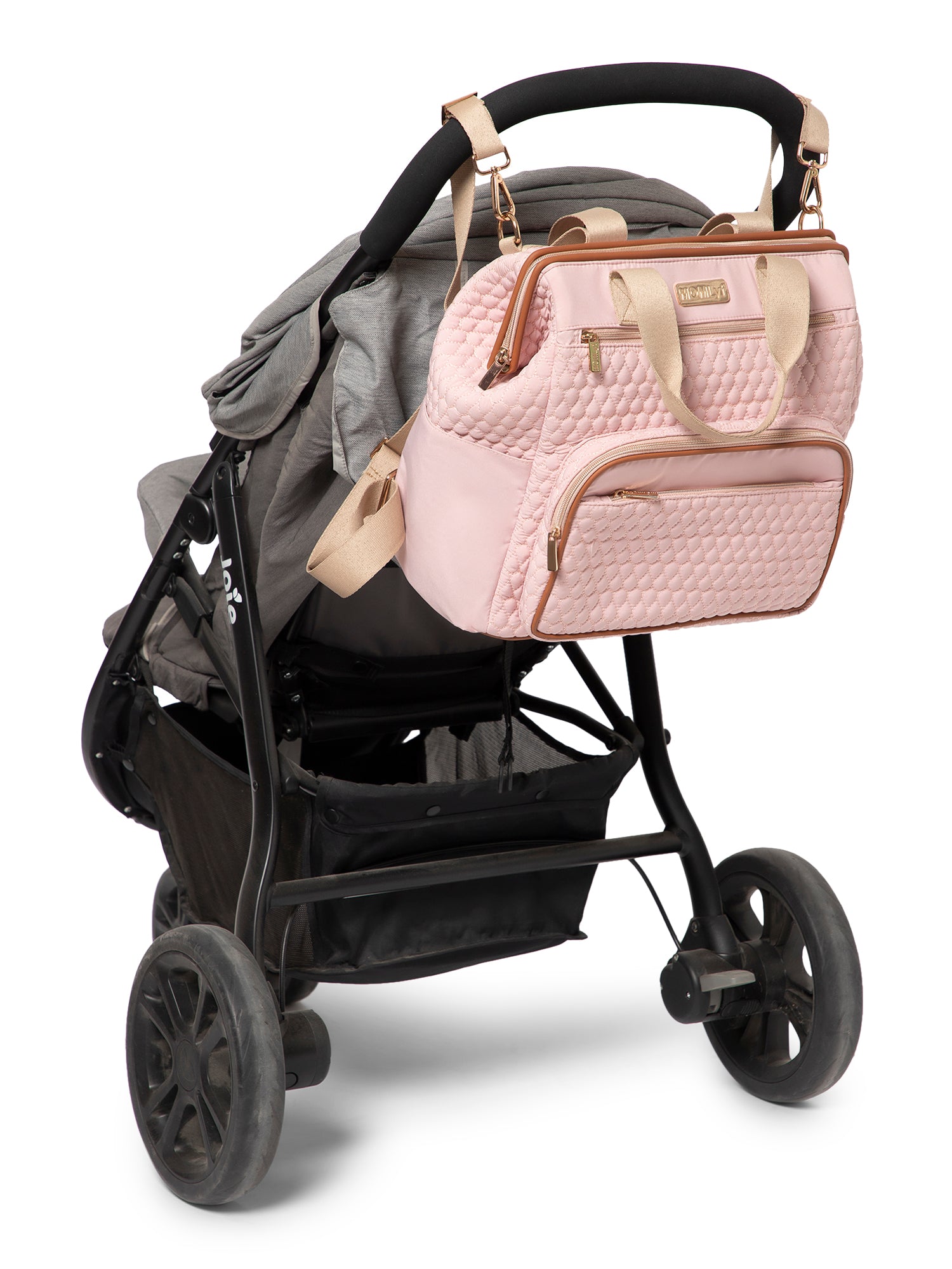 Nara Diaper Bag - Blush Pink