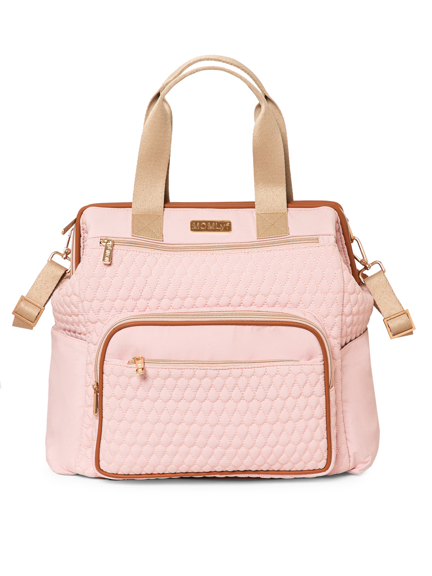Nara Diaper Bag - Blush Pink