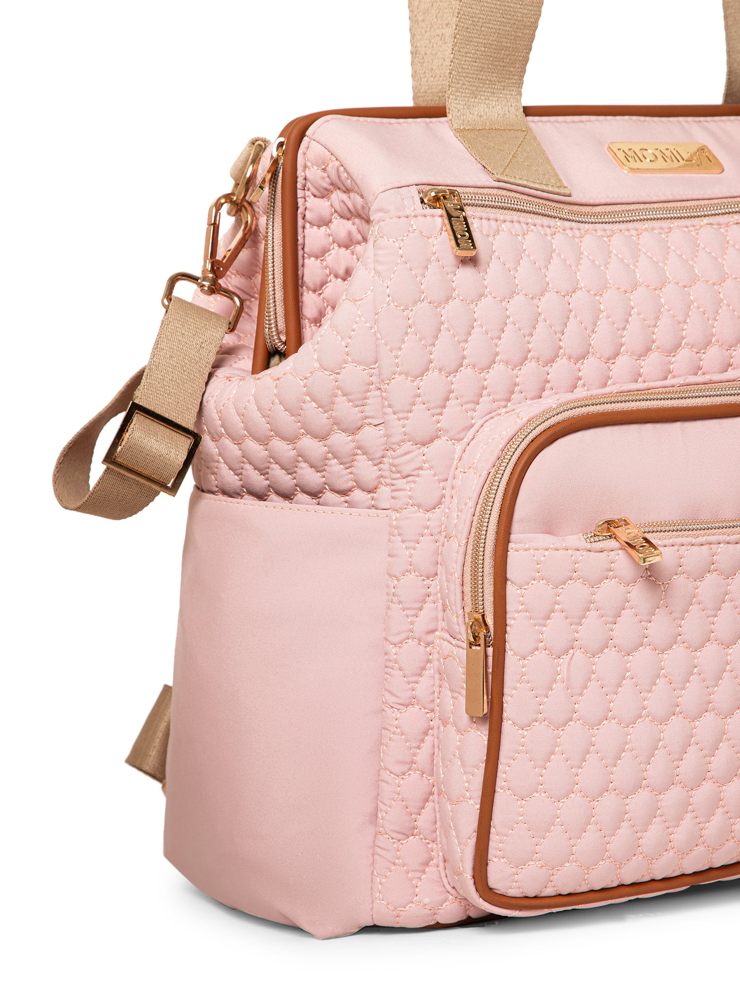 Nara Diaper Bag - Blush Pink