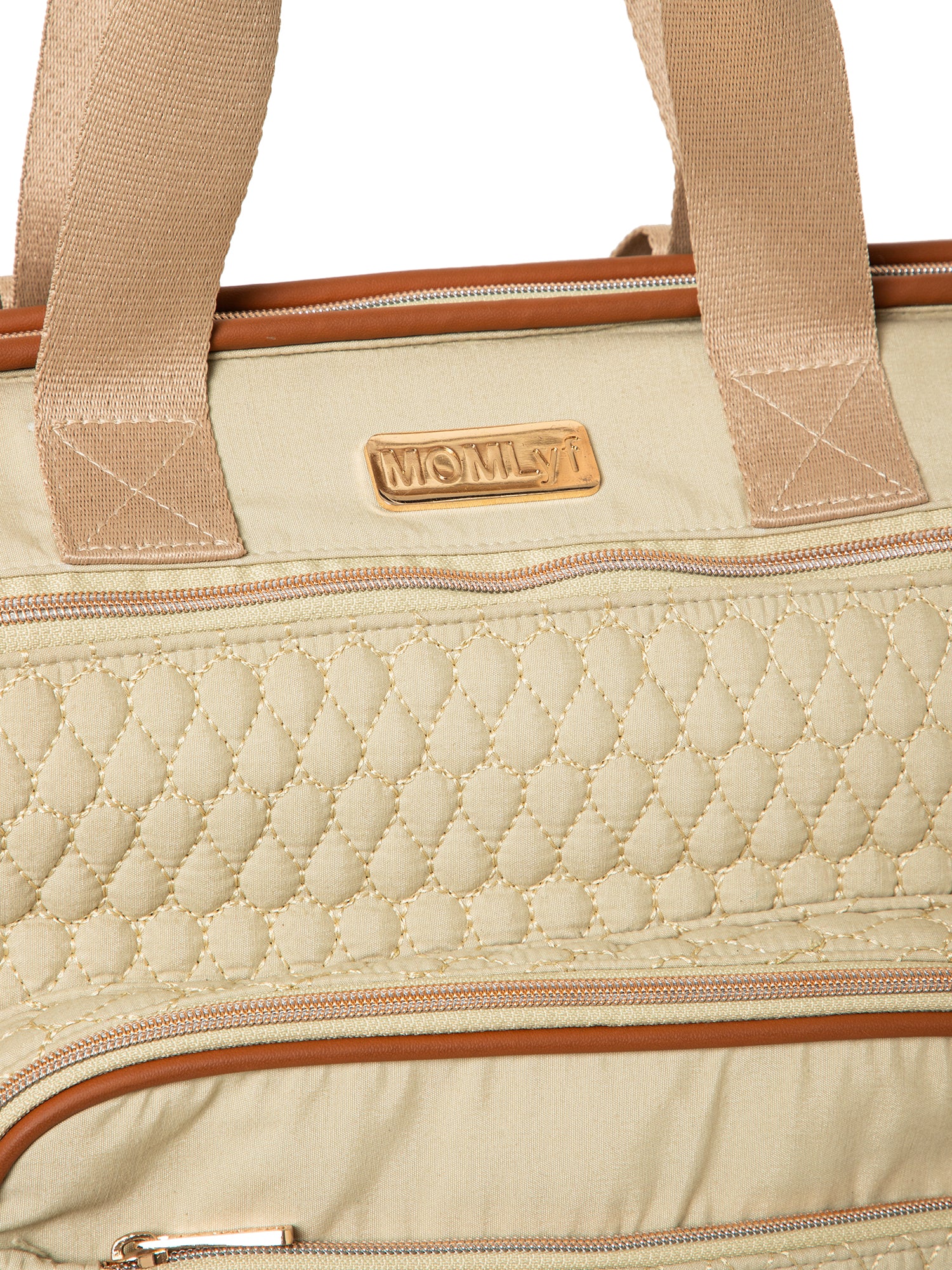 Nara Diaper Bag - Beige