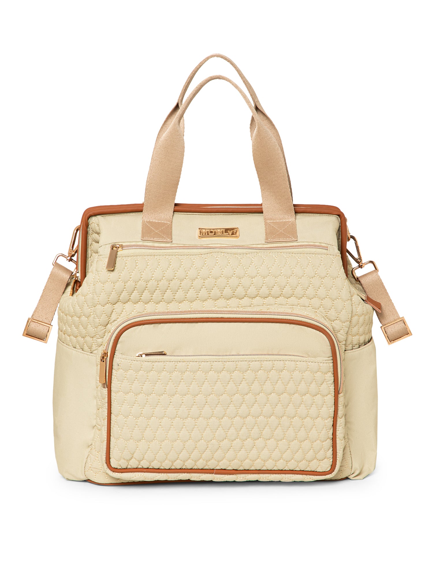 Nara Diaper Bag - Beige