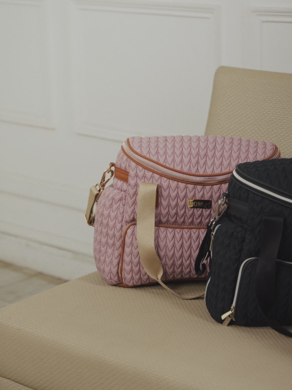 Oruva Diaper Bag - Beige